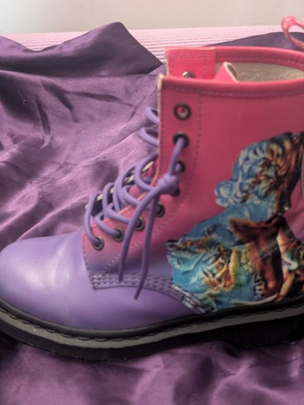 New Order 1460 Technique Dr. Martens Boots - sz 6 - Picture 6 of 11